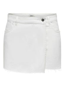 ONLY ONLTexas vie reg Shorts en jean -White - 15227220