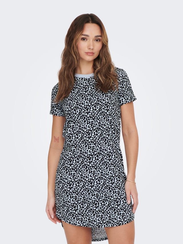 ONLY Printed T-shirt Dress - 15227285