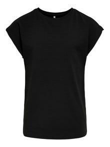 ONLY Loose fitted Top -Black - 15227352