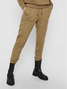 ONLY Quilted Trousers -Toasted Coconut - 15227668