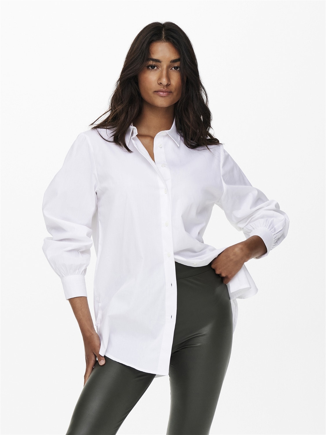 ONLY Classic Shirt -White - 15227677