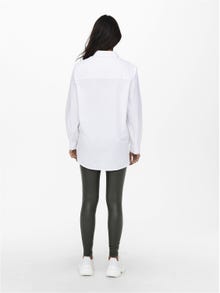 ONLY Regular fit Overhemd kraag Overhemd -White - 15227677