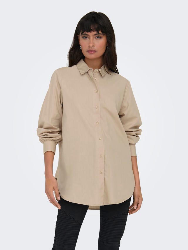 ONLY Regular fit Overhemd kraag Overhemd - 15227677