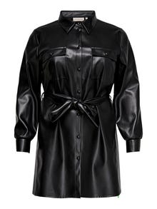 ONLY O-hals Kort kjole -Black - 15227970