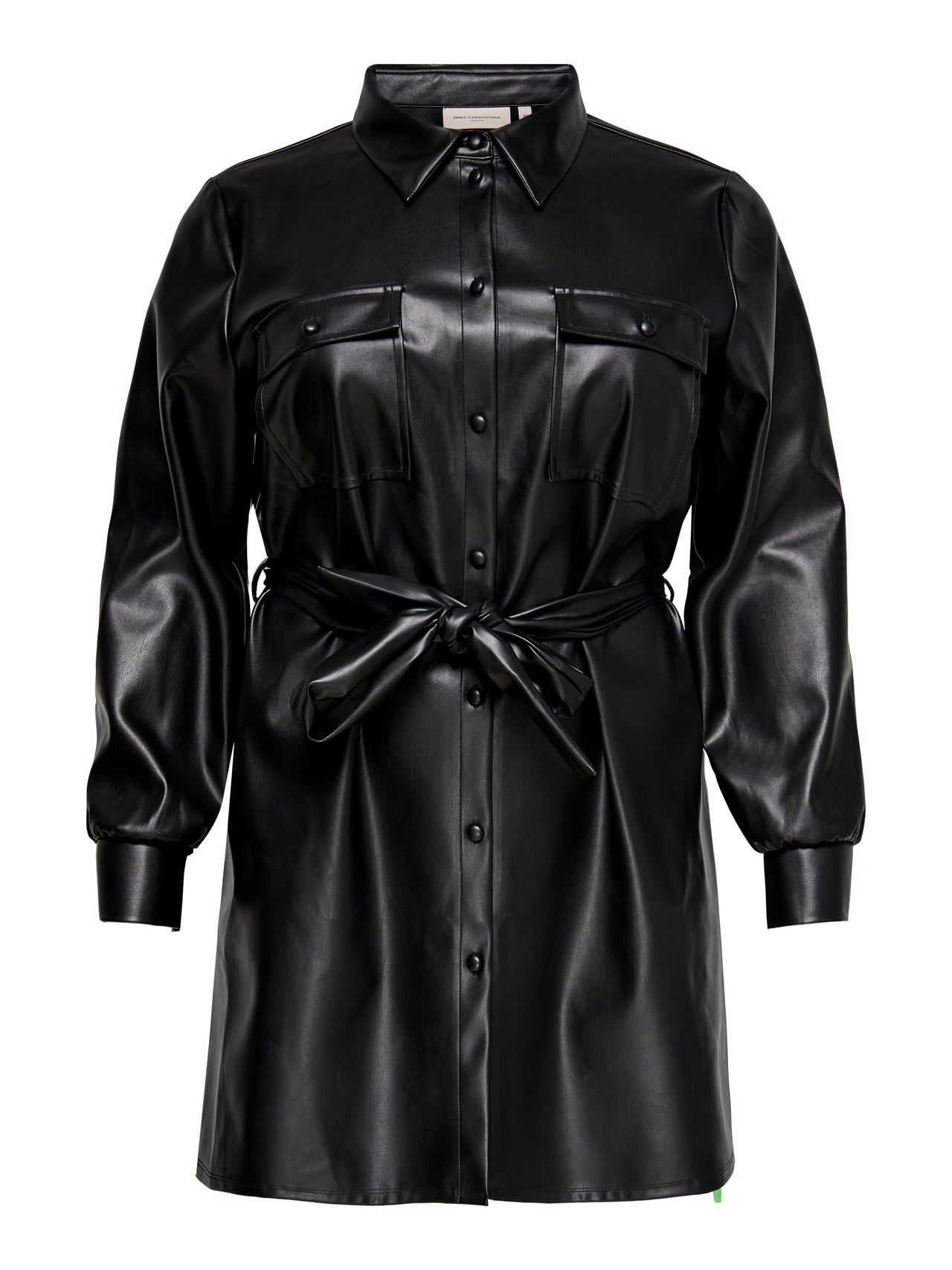 ONLY Okragly dekolt Krótka sukienka -Black - 15227970