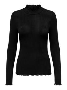 ONLY Long sleeved Top -Black - 15228065