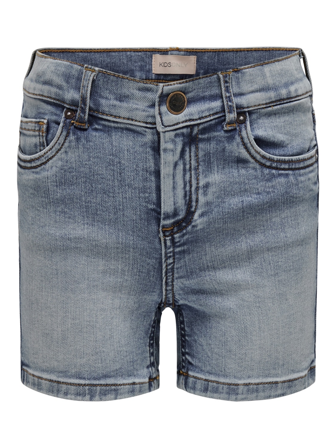 ONLY Skinny Fit Shorts -Light Blue Denim - 15228462