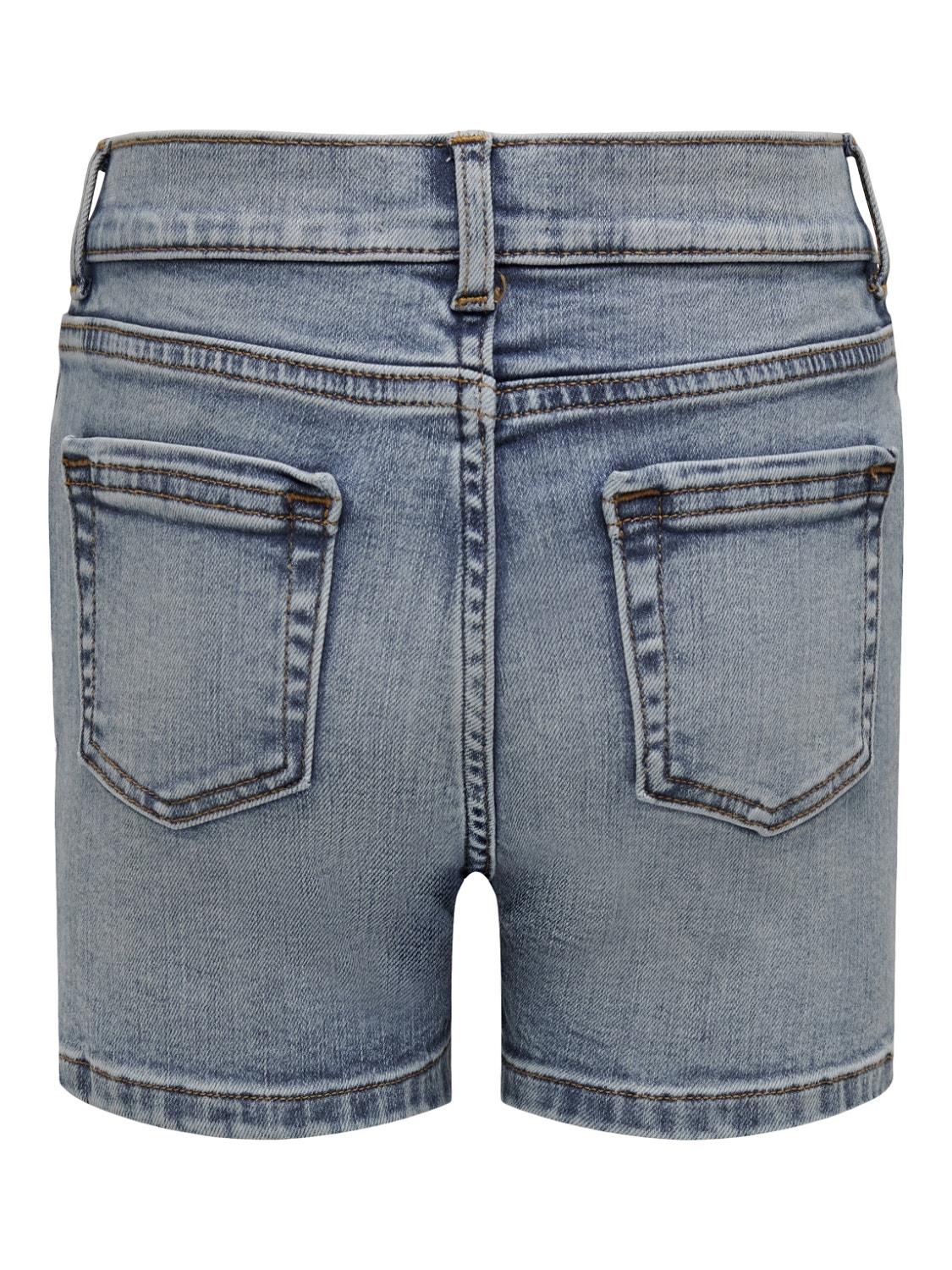 ONLY Skinny Fit Shorts -Light Blue Denim - 15228462