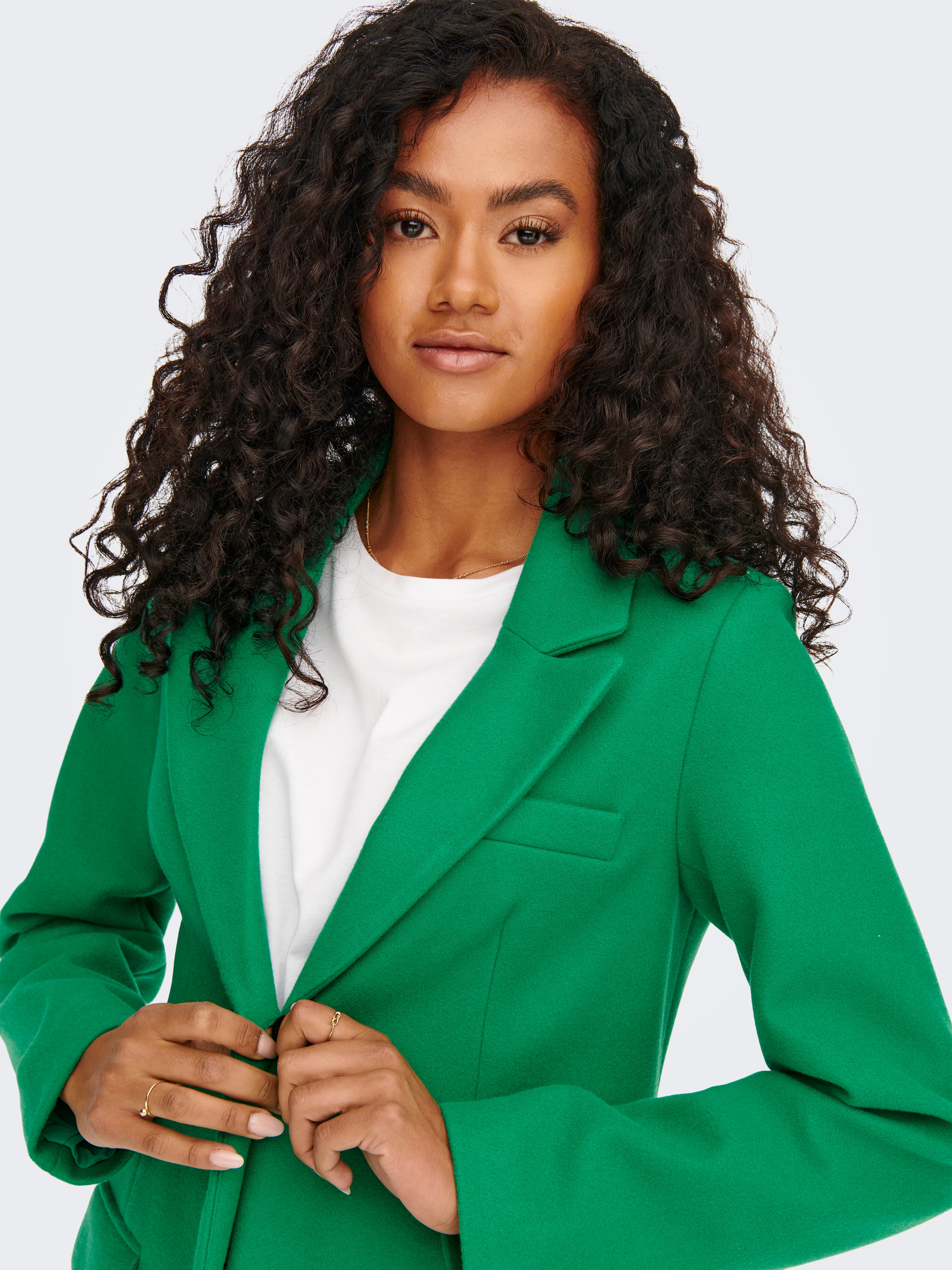 X-long coat | Dark Turquoise | ONLY®
