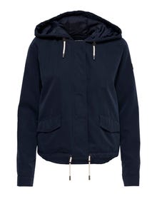 ONLY Tall hooded jacket -Night Sky - 15228627