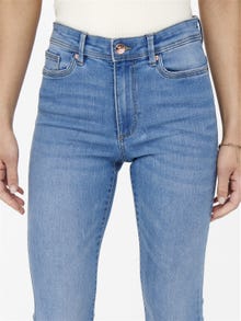 ONLY ONLWauw highwaisted Bootcut jeans -Light Medium Blue Denim - 15228781