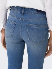 ONLY Ausgestellt Hohe Taille Jeans -Light Medium Blue Denim - 15228781