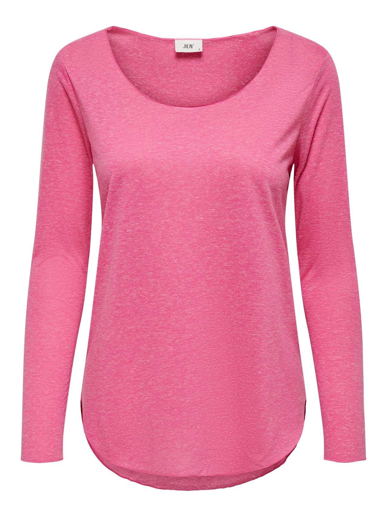 ONLY Normal passform O-ringning T-shirt -Shocking Pink - 15228826