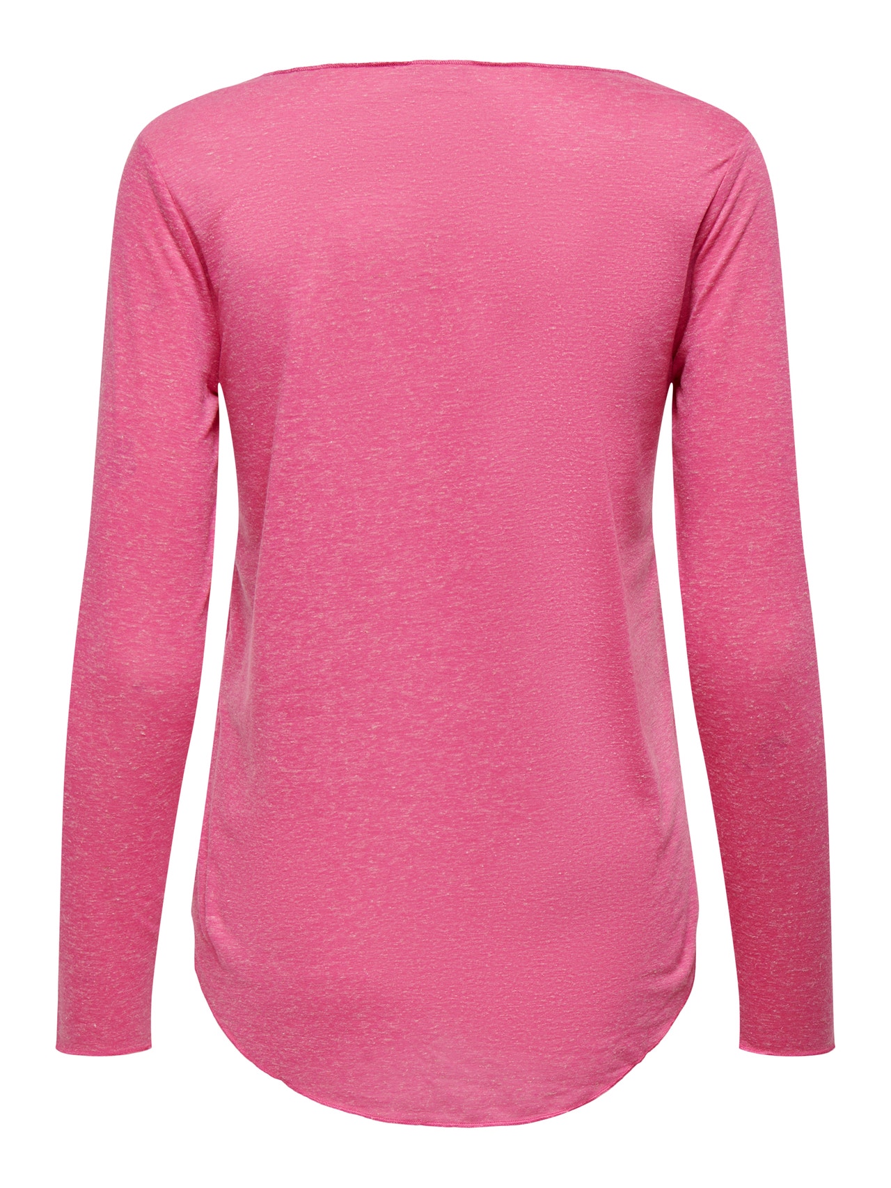 ONLY Regular Fit O-hals T-skjorte -Shocking Pink - 15228826