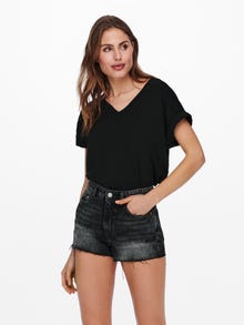 ONLY Coupe ample Top -Black - 15229004