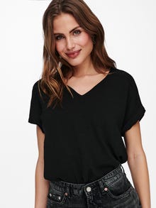 ONLY Loose fitted Top -Black - 15229004