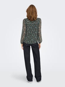 ONLY Patroon Blouse -Balsam Green - 15229700