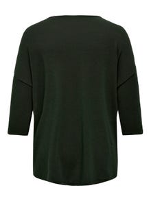 ONLY Regular Fit Round Neck Dropped shoulders Top -Rosin - 15229806