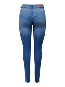 ONLY Jeans Skinny Fit Taille haute -Light Medium Blue Denim - 15229831