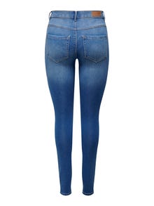 ONLY ONLROYAL High waist Skinny Fit Jeans -Light Medium Blue Denim - 15229831