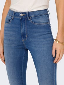 ONLY ONLROYAL High waist Skinny Fit Jeans -Light Medium Blue Denim - 15229831