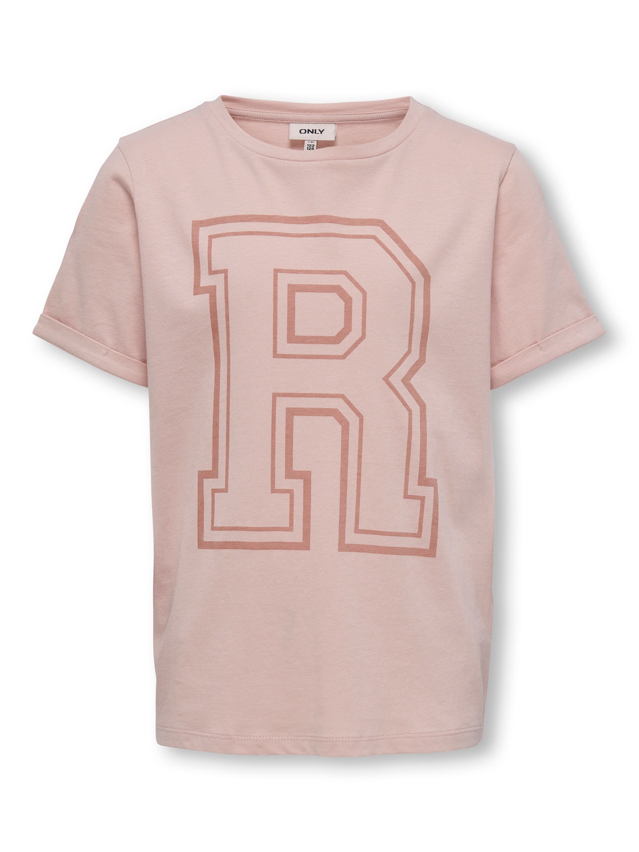 ONLY Statement-print T-skjorte -Rose Smoke - 15229871