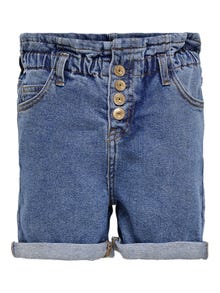 ONLY Sac à papier KONCuba Shorts en jean -Medium Blue Denim - 15229962