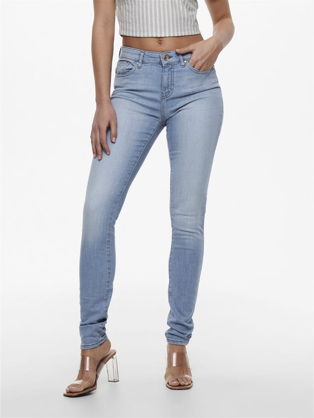 ONLY Skinny Fit Mittlere Taille Jeans - 15230030