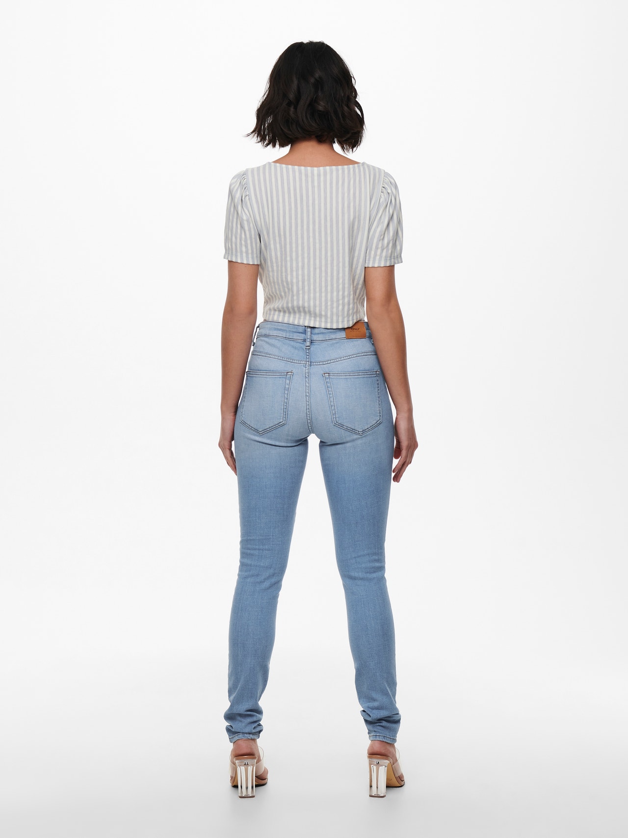 ONLY NOS dames Skinny Onlanne K Mid Waist Coated Jeans Noos, zwart (black), W27 / L30 (fabrikantmaat: S ONLY NOS dames Skinny Onlanne K Mid Waist Coated Jeans Noos, zwart (black), W27 / L30 (fabrikantmaat: S