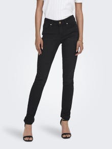 ONLY ONLAnne life mid Skinny jeans -Black - 15230042