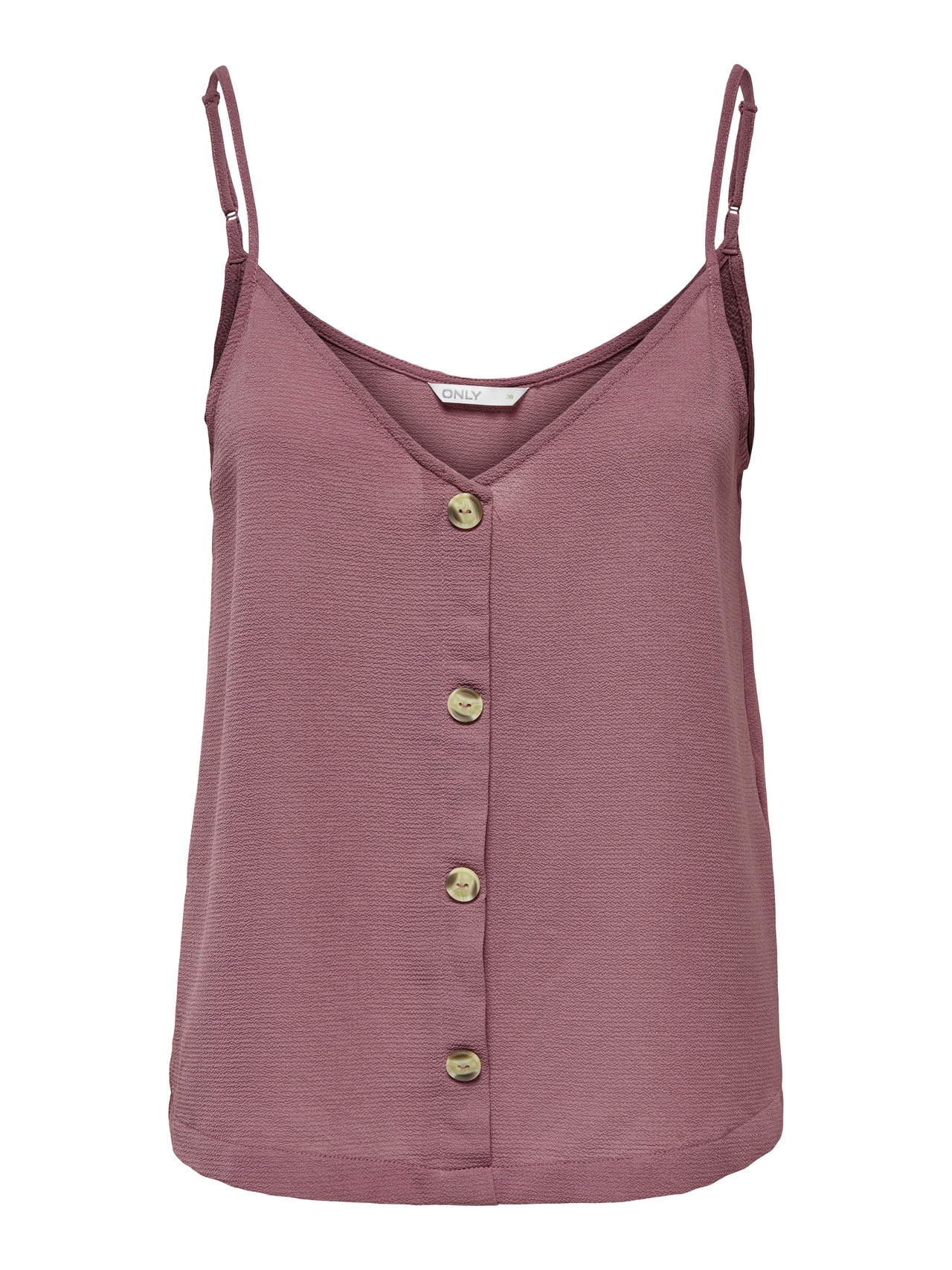 ONLY Detailed Cami -Rose Brown - 15230064