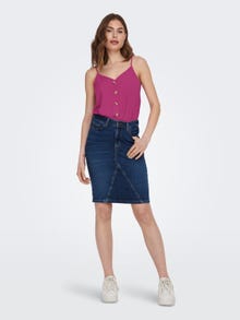 ONLY Detailed Cami -Very Berry - 15230064