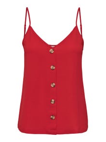 ONLY Detailreich Top -Mars Red - 15230064
