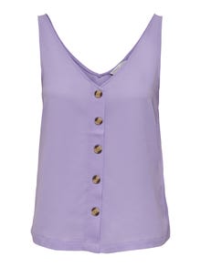 ONLY Button detail Top -Lavender - 15230066