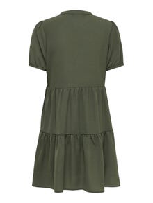 ONLY Normal geschnitten V-Ausschnitt Kurzes Kleid -Kalamata - 15230094