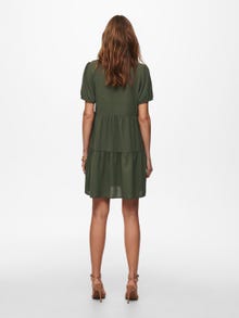 ONLY Mini v-hals kjole -Kalamata - 15230094