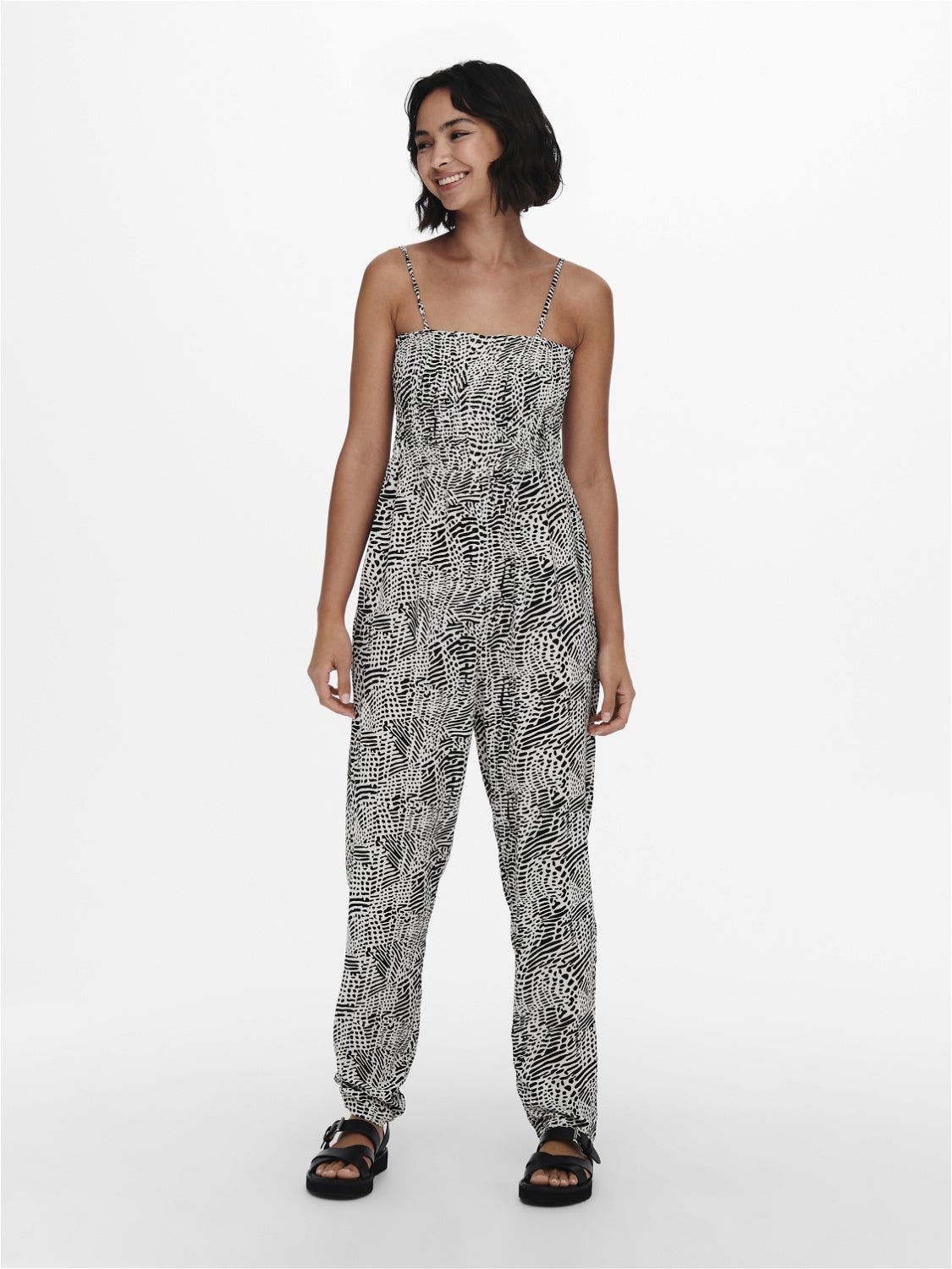 smock jumpsuit