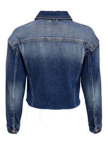 ONLY Cropped Denim jacket -Medium Blue Denim - 15230128