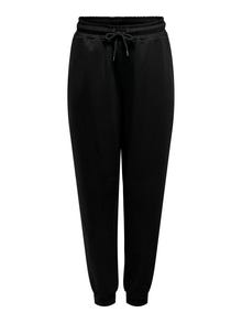 ONLY High waist training Sweatpants -Black - 15230209