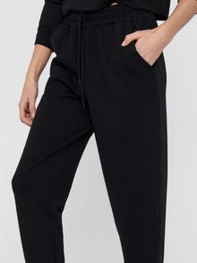 ONLY Regular Fit High waist Fitted hems Trousers -Black - 15230209