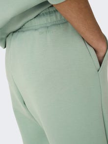 ONLY High waist training Sweatpants -Frosty Green - 15230209