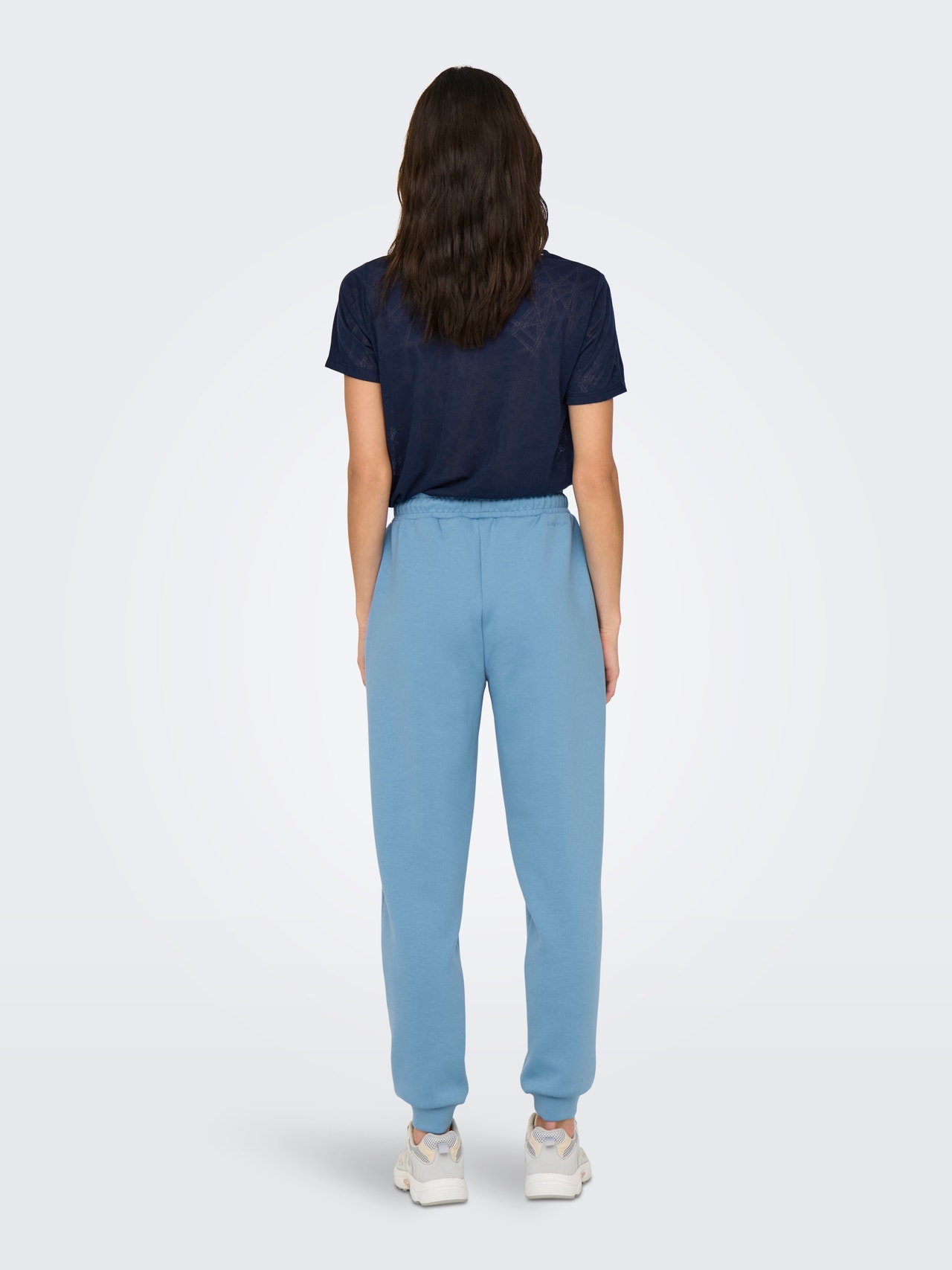ONLY High waist training Sweatpants -Blissful Blue - 15230209