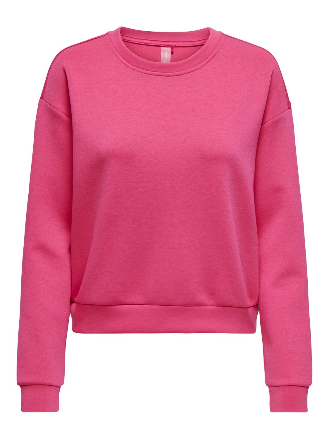 ONLY Sportliches Sweatshirt -Raspberry Sorbet - 15230217