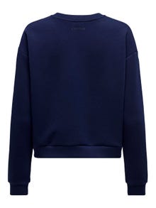 ONLY Sporty Sweatshirt -Maritime Blue - 15230217