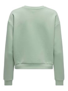 ONLY Sporty Sweatshirt -Frosty Green - 15230217