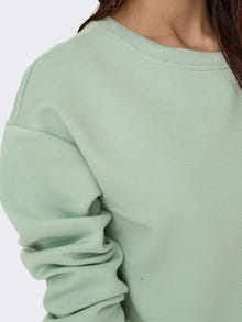 ONLY Sporty Sweatshirt -Frosty Green - 15230217