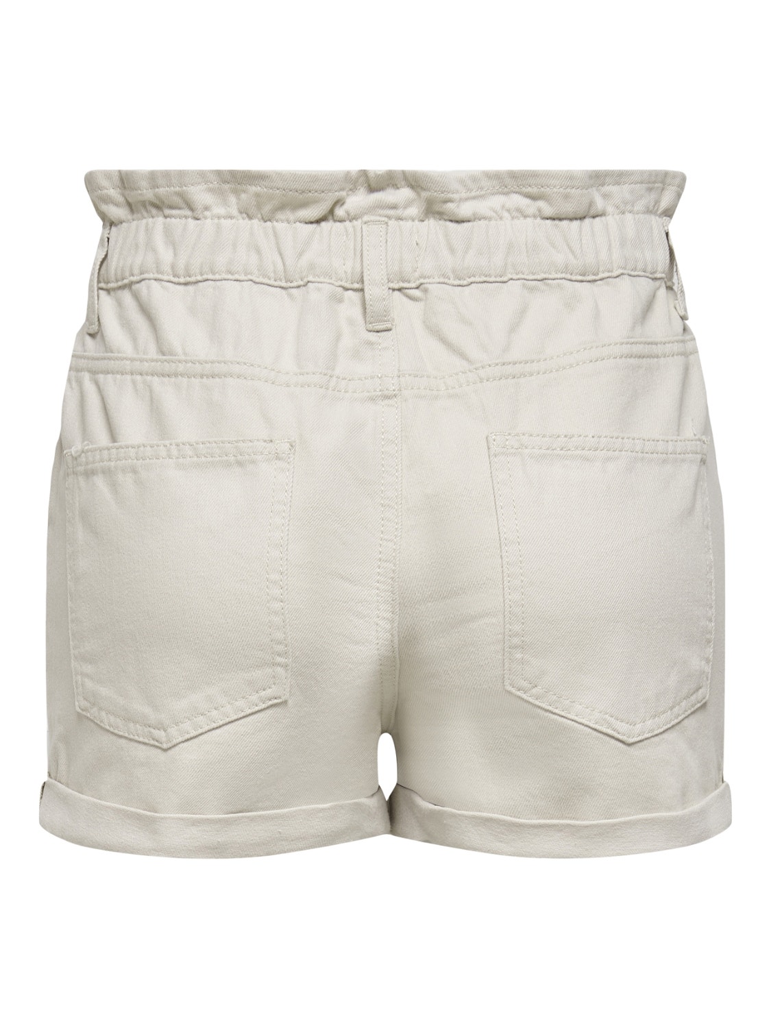 ONLY Baggy Fit Fold-up hems Shorts -Moonbeam - 15230253