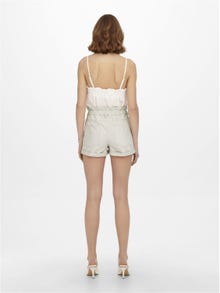 ONLY Baggy Fit Fold-up hems Shorts -Moonbeam - 15230253