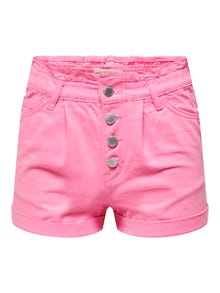 ONLY Baggy Fit Säume zum Umschlagen Shorts -Sachet Pink - 15230253