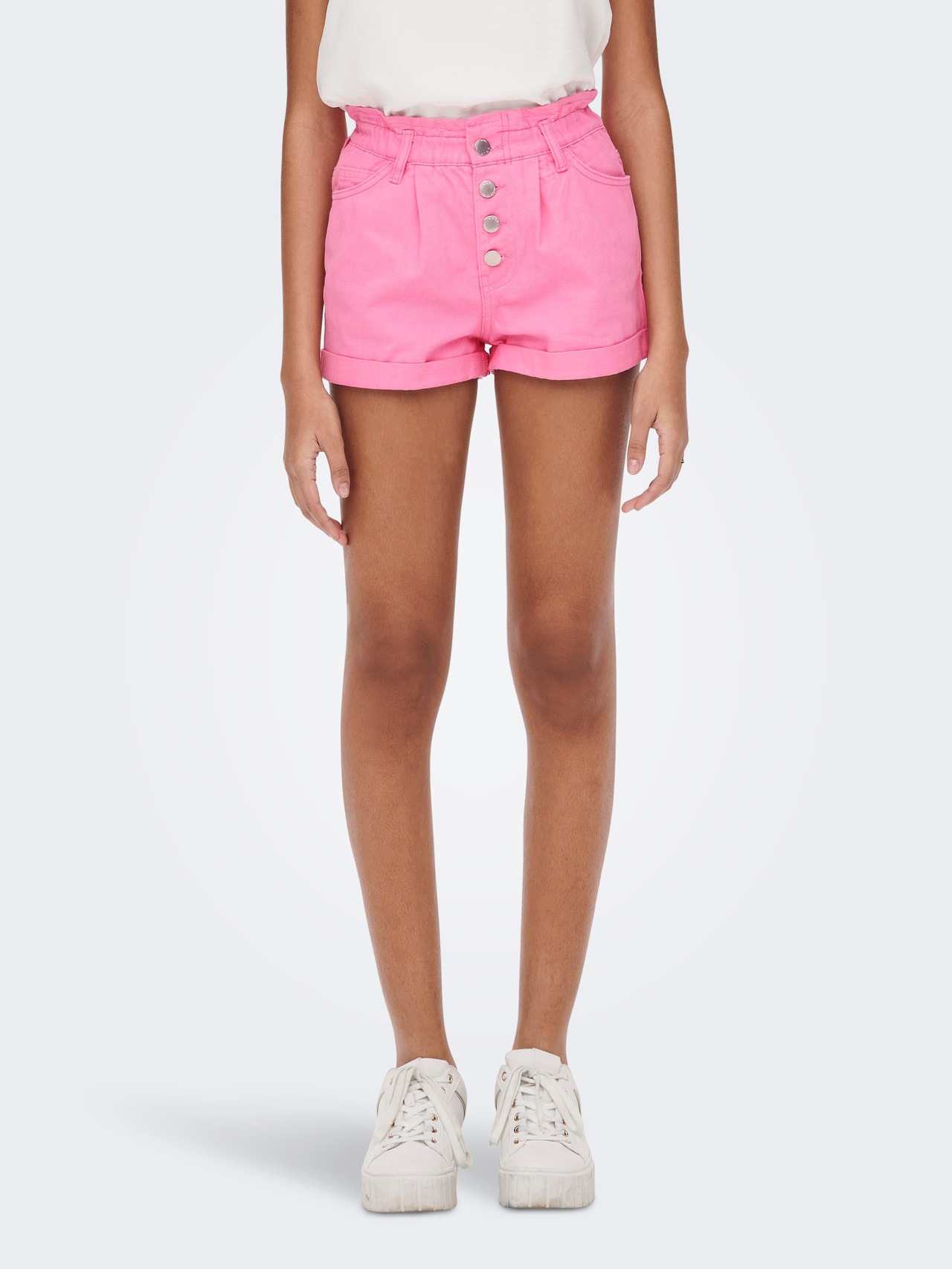 ONLY Paperbag- Shorts -Sachet Pink - 15230253